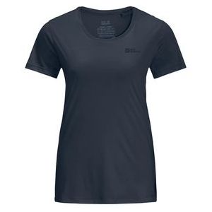 T-Shirt Jack Wolfskin Women Tech T Night Blue-XS