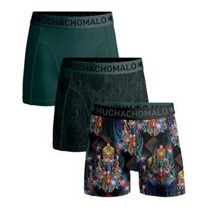 Boxershort Muchachomalo Men Myth Indo Print Print Green (3-Pack)-L