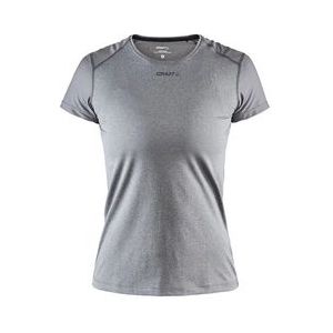 Sportshirt Craft Women ADV Essence SS Slim Tee W Dark Grey Melange-L