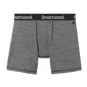 Onderbroek Smartwool Men Boxer Brief Boxed Medium Gray Heather-XL