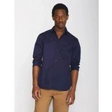 KnowledgeCotton Apparel - Alf - Blouse - Total Eclipse - Katoen