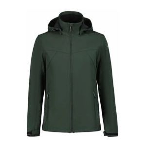 Ski jas Icepeak Men Brimfield Softshell Jacket Dark Green-Maat 58