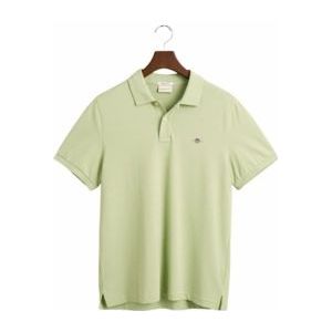 Polo GANT Men Ruggers Ss Milky Matcha-L