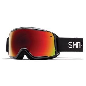 Skibril Smith Grom Junior Black / Red Sol-X Mirror