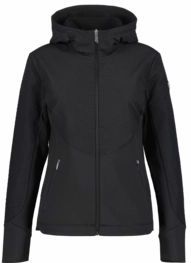 Luhta - Aerla - Damesjas - Zwart - Sportieve Pasvorm - Lichtgewicht en Ademend