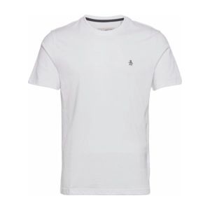 T-Shirt Original Penguin Men Pin Point Embroidred Logo Bright White-L