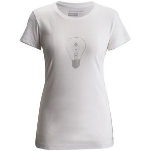 T-Shirt Black Diamond Women Ss Bd Idea Tee White-XL