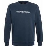 Trui Peak Performance Men Big Logo Crew Blue Shadow-XL