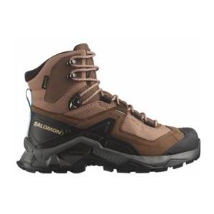 Wandelschoen Salomon Women Quest Element GTX Mocha Mousse Pewter Marine Blue-Schoenmaat 44