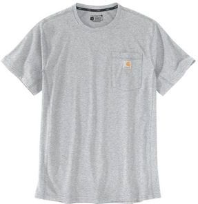 T-Shirt Carhartt Men Force Flex Pocket Heather Grey-S