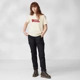 T-Shirt Fjallraven Women Fjallraven Logo Tee Terracotta Brown-XL
