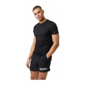 T-Shirt Björn Borg Men Borg Light T-Shirt Black Beauty 25-XL