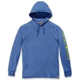 Trui Carhartt Men Fishing Hooded L/S Blue Heather-M