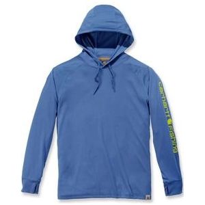 Trui Carhartt Men Fishing Hooded L/S Blue Heather-S