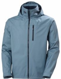 Jas Helly Hansen Men Crew Hooded Jacket 2.0 Washed Navy-XXL