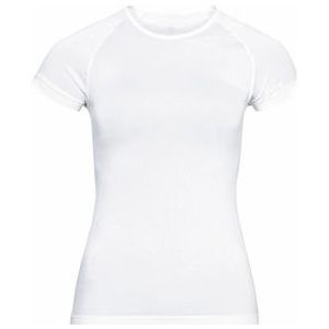 Ondershirt Odlo Women Crew Neck S/S Performance X-Light White-L