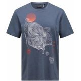 T-Shirt Peak Performance Men Explore Graphic Tee Mountain Mist-L