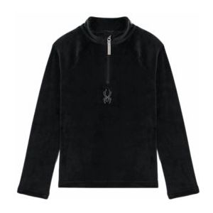 Skipully Spyder Girls Shimmer Bug Half Zip Black-S