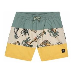 Zwembroek O'Neill Boys Mix & Match Cali Block 13 inch Beige Venice Beach-Maat 176