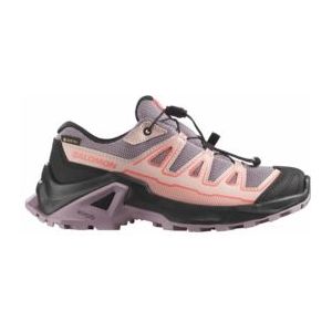 Wandelschoen Salomon Kids X Ultra GTX Nirvana/Black/Fusion Coral-Schoenmaat 34