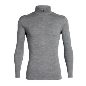 Longsleeve Icebreaker Men 260 Tech LS Half Zip Gritstone Heather-XL