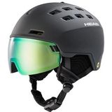 Skihelm HEAD Unisex Rachel 5K Visor Photo MIPS Black-52 - 55 cm