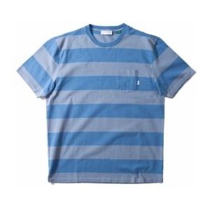 T-Shirt Edmmond Studios Men Faran Stripes Blue-XL