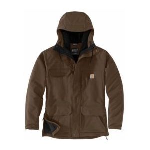 Jas Carhartt Men Super Dux Bonded Chore Coat Coffee-L