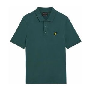 Polo Lyle & Scott Men Plain Polo Shirt Malachite Green-XXL