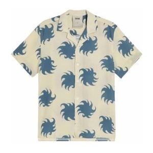 OAS - Sky Ember - Blouse - Wit/Blauw - Viscose