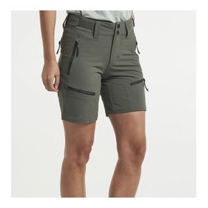 Korte broek Tenson Women TXlite Flex Shorts Pants Dark Khaki-S