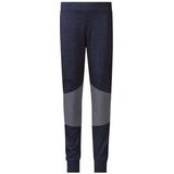 Broek Bergans Kids Myske WoolOrion Blue Navy Melange/Solid Dark Grey-Maat 116