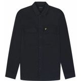 Blouse Lyle & Scott Men Garment Dyed Overshirt Dark Navy-XL