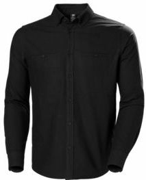 Blouse Helly Hansen Men F2F Cotton Flannel Shirt Ebony-XXL