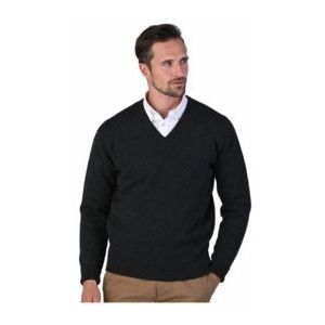 Trui William Lockie Men Rob Vee Neck Charcoal-S