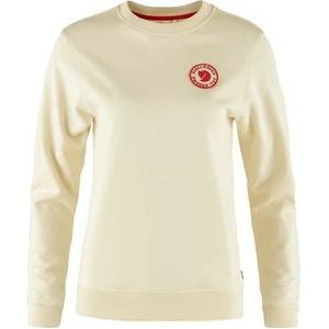 Trui Fjällräven Women 1960 Logo Badge Sweater Chalk White-XXS