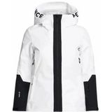 Ski Jas Peak Performance Women Rider Ski Jacket Offwhite Black-XS