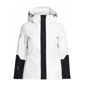 Ski Jas Peak Performance Women Rider Ski Jacket Offwhite Black-XS