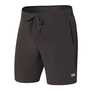 Trainingsbroek Saxx Men Sport 2 Life 2N1 Short 7" Faded Black Heather-L