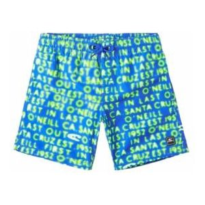 Zwembroek O'Neill Boys Cali Gradient 14 inch Bright Blue Neon Lights-Maat 140