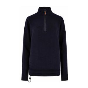 Dubarry - Morrisey - Trui - Blauw - Wol, Nylon, Rayon, Winddichte Voering