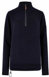 Dubarry - Morrisey - Trui - Blauw - Wol, Nylon, Rayon, Winddichte Voering