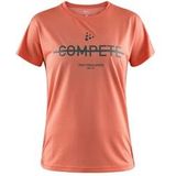 Sportshirt Craft Women Eaze SS Logo Mesh Tee Boost-XS