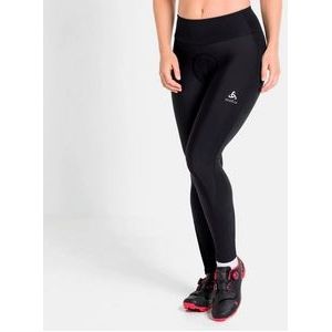 Fietsbroek Odlo Women Tights Zeroweight Ceramiwarm Black-S