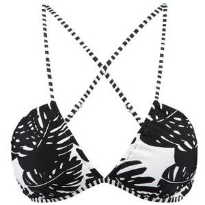 Bikinitop Barts Women Banksia Plunge Cross Back White-42