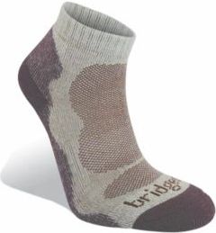 Sok Bridgedale Women Bamboo Low Natural Aubergine-L