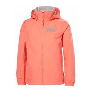 Regenjas Helly Hansen Junior Juell Peach Echo-Maat 164