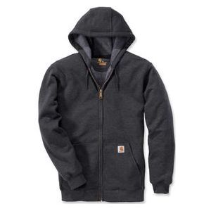 Vest Carhartt Men Zip Hooded Sweatshirt Carbon Heather-XXL