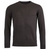 Trui Barbour Men Pima Cotton Crew Neck Charcoal-XL