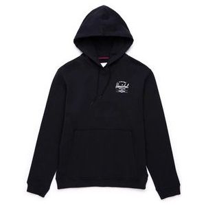 Trui Herschel Supply Co. Men Pullover Hoodie Classic Logo Black White-M